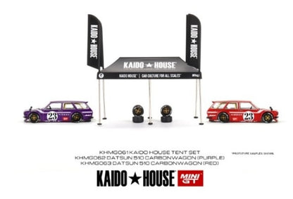 KHMG061 TSM MINI-GT 1:64 KAIDO HOUSE Tent V1 -model car not included