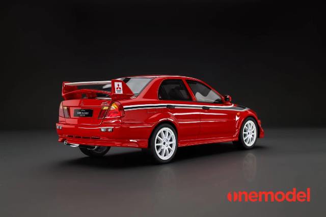 [ Pre-order ] OM23B-001-M onemodel 1:18 scale Mitsubishi Lancer Evolution VI Tommi Makinen Edition Red