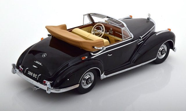 KKDC180941 KK scale 1:18 Mercedes 300 SC W188 Cabrio 1957 Black