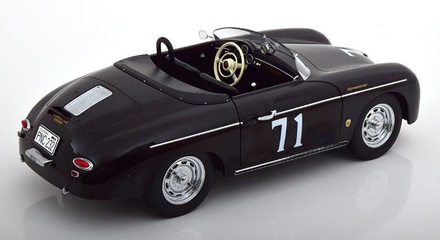 KKDC120097 KK scale 1:12 Porsche 356 A Speedster No.71 1955 Black