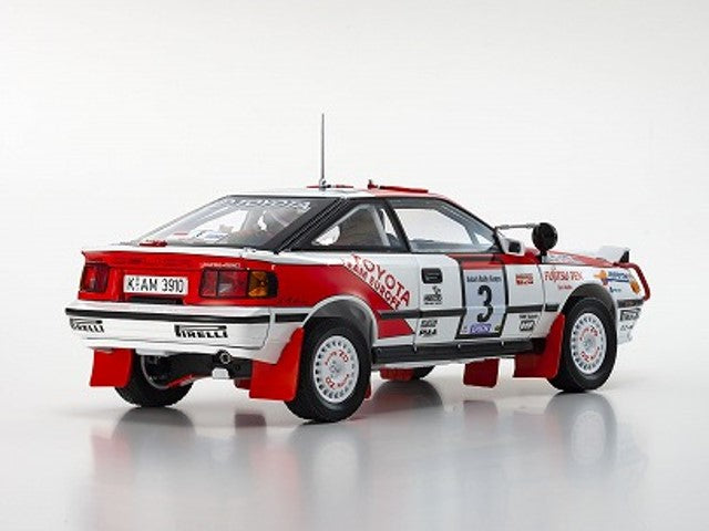 KS08961A KYOSHO 1:18 Toyota Celica GT-FOUR (ST165) 1990 Safari #3 2023 Shizuoka Hobby Show