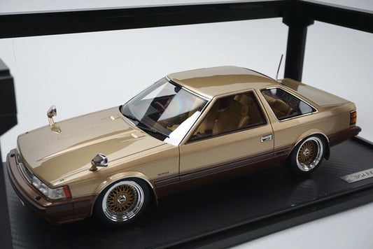 1:18 ignition model IG1376 Toyota Soarer 2800GT Extra (Z10) Gold/Brown