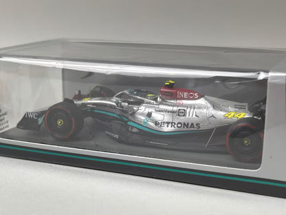 1:43 SPARK S8515 Mercedes AMG Petronas F1 W13 E Performance Bahrain GP 2022 #44 L.Hamilton
