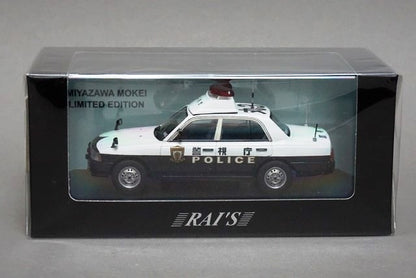 1:43 RAI'S HL430701 Nissan Crew 2007 Metropolitan Police Department Regional Police Car