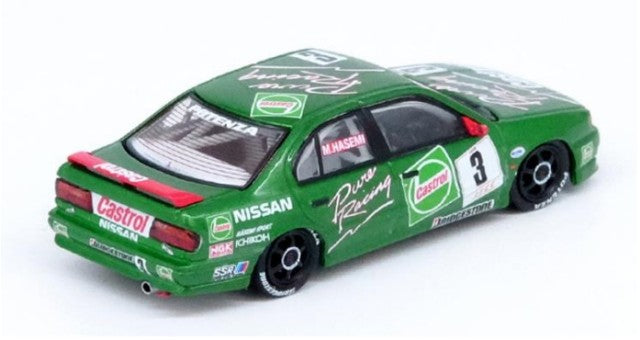 IN64-P10-CA3 INNO MODELS 1:64 Nissan Primera (P10) #3 "Castrol Primera" JTCC Sugo 1994