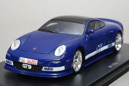 1:43 SPARK S0737 Porsche 9FF GT9 Blue model car