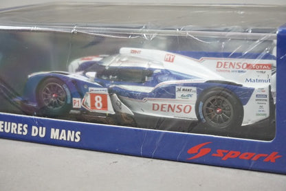 1:43 SPARK S2377 Toyota TS030 Hybrid Toyota Racing Le Mans 2012 #8 model car