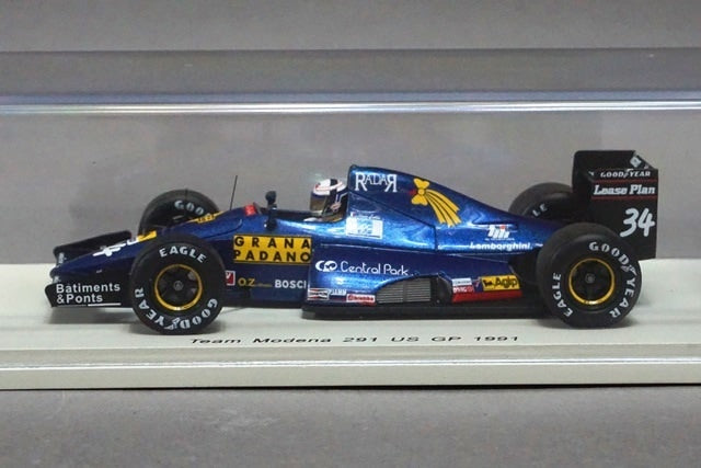 1:43 SPARK S1717 Team Modena 291 US GP 1991 #34 N.Larini Marlboro