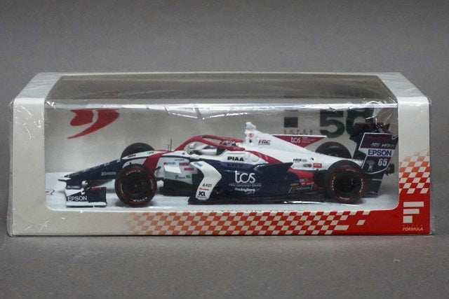 1:43 SPARK SJ130 Dallara SF19 TCS NAKAJIMA RACING M-TEC HR-417E Super Formula 2022 #65 Fumiki Oyu