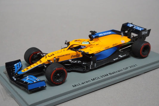 1:43 SPARK S7670 McLaren MCL35M #3 McLaren 7th Bahrain GP 2021 Daniel Ricciardo