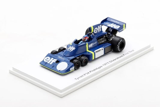 ROMU046 SPARK 1:43 Tyrrell P34 Prototype 1st Test Silverstone P.Depailler