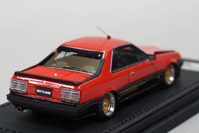 1:43 ignition model IG0564 Nissan Skyline 2000 RS-X Turbo C (C30) Red