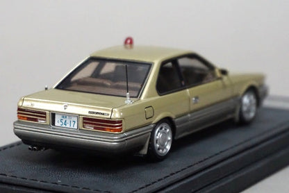 1:43 TOMYTEC x ignition model T-IG4301 "Abunai Deka" Port 303 Nissan Leopard Altima Gold