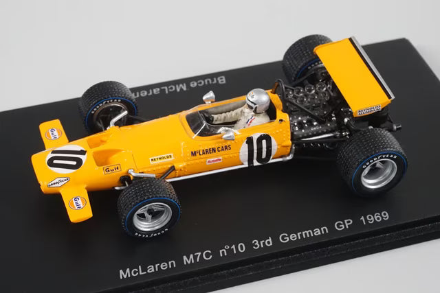 1:43 SPARK S3133 McLaren M7C German GP 1969 #10 B.McLaren