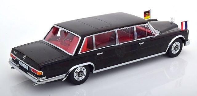 KKDC181134 KK scale 1:18 Mercedes 600 W100 Pullman Willy Brandt / Georges Pompidou