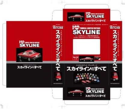 TOMYTEC I Love TOMICA LIMITED VINTAGE SKYLINE Hardtop 2000 RS ver.02 Red/Black