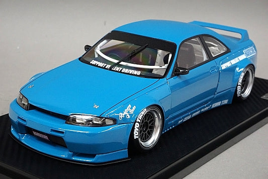 1:18 ignition model IG3026 PANDEM GT-R (BCNR33) Blue