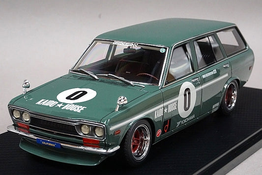 1:18 ignition model IG2217 Datsun Bluebird (510) Wagon Green