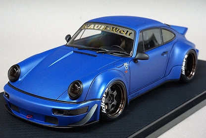 1:18 ignition model IG2461 RWB 964 Matte Blue