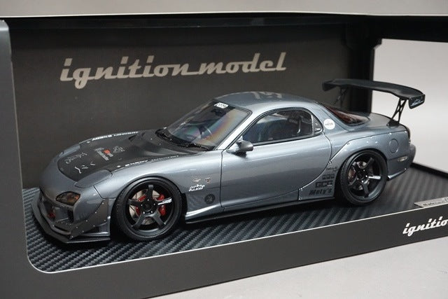 1:18 ignition model IG2041 Mazda RX-7 (FD3S) FEED Maou Gun Metalic model car