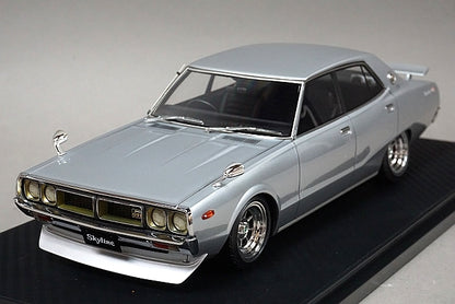 1:18 ignition model IG1978 Nissan Skyline 2000 GT-X (GC110) Silver