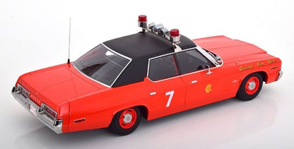 KKDC181125 KK scale 1:18 Dodge Monaco 1974 Chicago Fire Department Red/Black