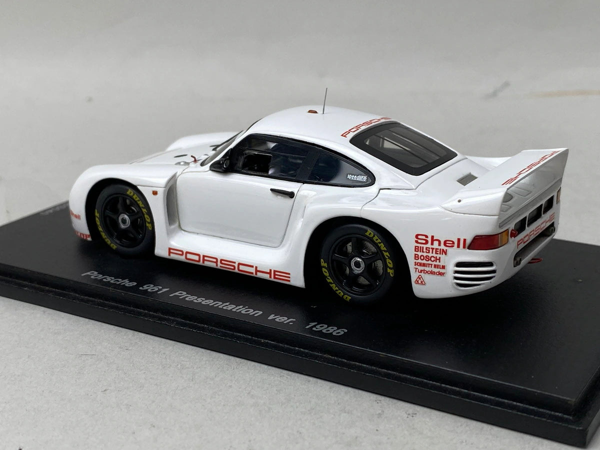 1:43 Spark KBS040 International Trade Custom Porsche 961 Presentation ver. 1986 Shell