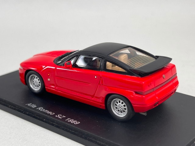 1:43 Spark S0612 Alfa Romeo - SZ Coupe 1989 Red – Boost Gear - GLOBAL