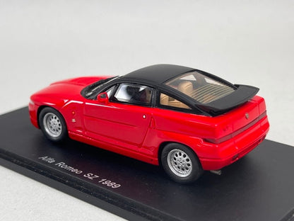1:43 Spark S0612 Alfa Romeo - SZ Coupe 1989 Red