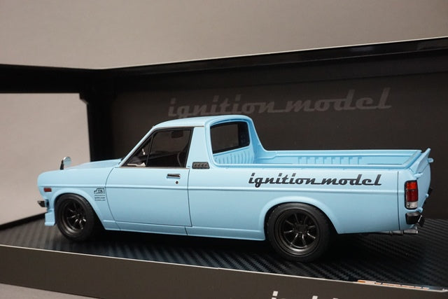 1:18 ignition model IG1439 Nissan Sunny Truck Long B121 Light blue