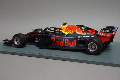 1:18 SPARK 18S354 Aston Martin Red Bull RB14 TAG Heuer F1 Mexican GP 2018 Winner M.Verstappen #33