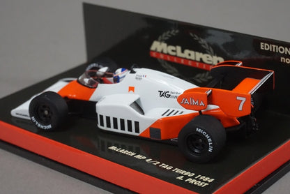 1:43 MINICHAMPS 530844307 McLaren MP4/2 TAG Turbo 1984 A.Prost #7