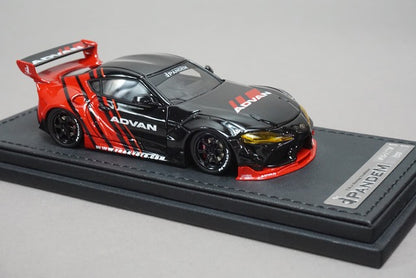 1:43 ignition model IG2148 WEB Limited PANDEM Supra A90 ADVAN Black / Red