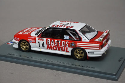 1:43 SPARK SF150 BMW E30 Tour de Corse Rally de France 1989 #14