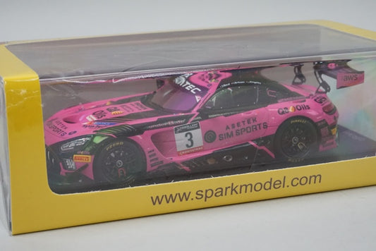 1:43 SPARK SB531 Mercedes AMG GT3 GetSpeed 24h SPA 2022 #3