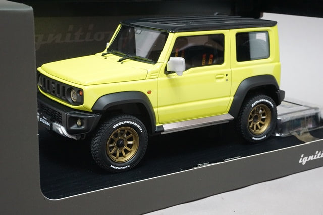 1:18 ignition model IG1703 Suzuki Jimny Sierra JC JB74W Kinetic Yellow / Black