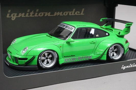 1:18 ignition model IG1953 Porsche RWB 993 Green model car