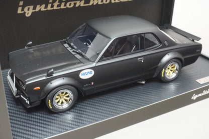 1:18 ignition model IG2021 Nissan Skyline 2000 GT-R (KPGC10) Matte Black