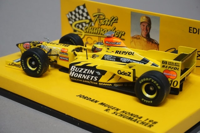 1:43 MINICHAMPS 514984310 Jordan Mugen Honda #10