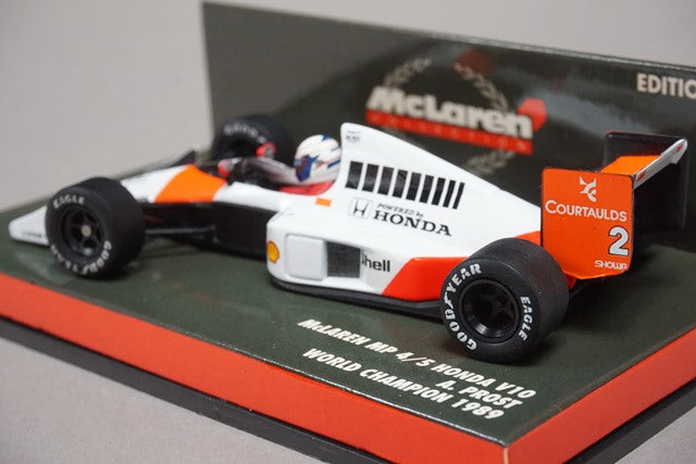 1:43 MINICHAMPS 530894302 McLaren MP 4/5 1989 A.Prost #2