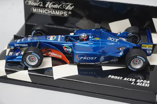 1:43 MINICHAMPS 400010022 Prost Acer AP04 #22 J. Alesi