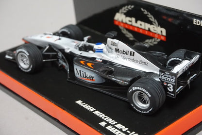 1:43 MINICHAMPS 530014303 McLaren Mercedes MP4-16 M.Hakkinen #3