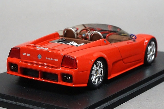 1:43 SPARK S0441 VW Volks Wagen W12 Roadster 1998 Red