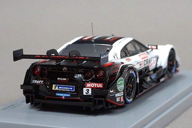 1:43 EBBRO 45712 CRAFTSPORTS MOTUL GTR Super GT500 2019 SUGO Winner #3