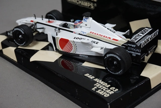 1:43 MINICHAMPS 403010109 BAR Honda 03 Test Car Takuma Sato