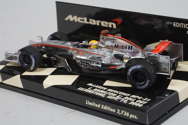 1:43 MINICHAMPS 530064384 McLaren Mercedes MP4-21 2006 L.Hamilton model car