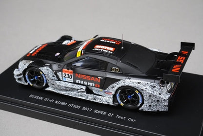 1:43 EBBRO 45501 Nissan GT-R NISMO GT500 2017 Super GT Test Car #230 model car