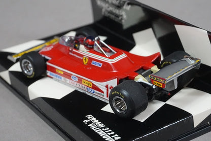 1:43 MINICHAMPS 430797312 Ferrari 312 T4 1979 G.Villeneuve #12 model car