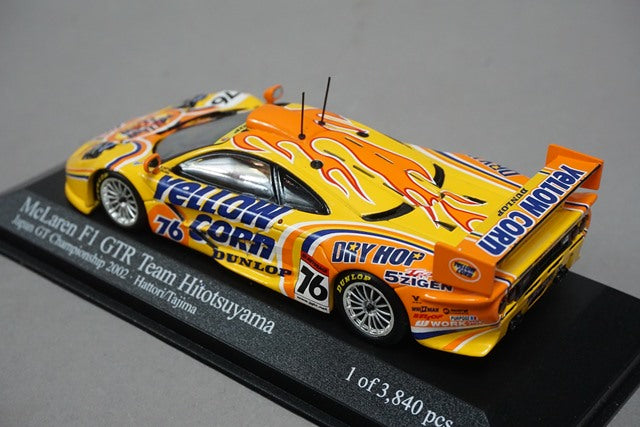 1:43 MINICHAMPS 530224376 McLaren F1 GTR Team Hitotsuyama JGTC 2002 #76