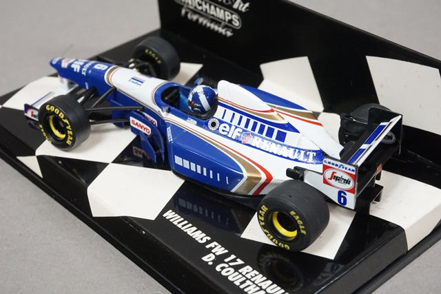 1:43 MINICHAMPS 430950006 Williams Renault FW17 D.Coulthard #6 model car